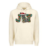 Sandshell french bulldog christmas joy Premium Hoodie - RanaPortraitStore