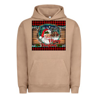 Pigment Burro merry christmas santa and farm Urban Hoodie - RanaPortraitStore