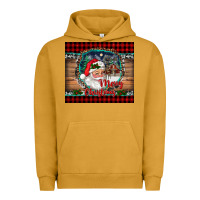 Pigment Peanut Butter merry christmas santa and farm Urban Hoodie - RanaPortraitStore