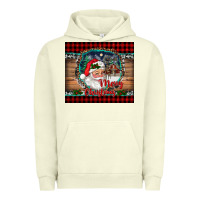 Pigment Pistachio merry christmas santa and farm Urban Hoodie - RanaPortraitStore