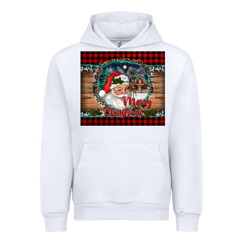 Merry Christmas Santa And Farm Urban Hoodie by RanaPortraitStore | Teevron