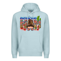 Blue Mist mexican mom Premium Hoodie - Zillion Design Studio