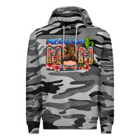 Slate Camo mexican mom Premium Hoodie - Zillion Design Studio