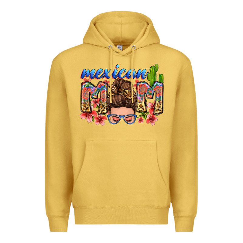 Mexican Mom Premium Hoodie by Zillion Design Studio | Teevron