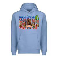 Colony Blue mexican mom Premium Hoodie - Zillion Design Studio