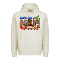 Oatmeal Heather mexican mom Premium Hoodie - Zillion Design Studio