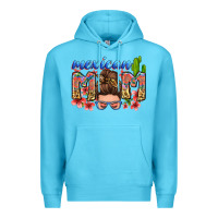 Ocean Blue mexican mom Premium Hoodie - Zillion Design Studio