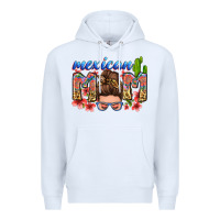 White mexican mom Premium Hoodie - Zillion Design Studio