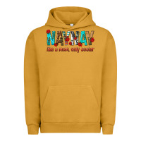 Pigment Peanut Butter naynay like a mom only cooler Urban Hoodie - texasbilliewilder