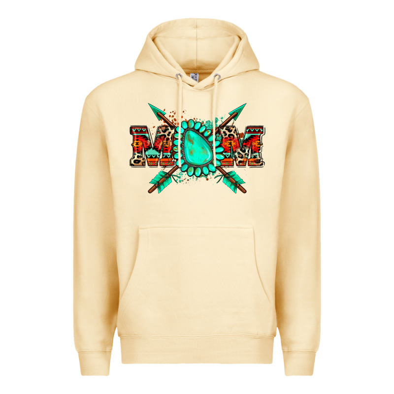 Aztec Mom Premium Hoodie by Zillion Design Studio | Teevron