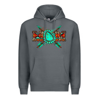 Rock aztec mom Premium Hoodie - Zillion Design Studio