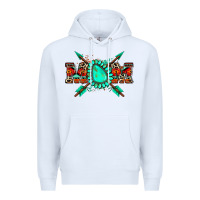 White aztec mom Premium Hoodie - Zillion Design Studio