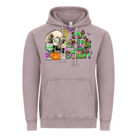 Vintage Zinc eat drınk and be scary Vintage Hoodie - AdoDesignShop