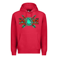Cardinal aztec mom Premium Hoodie - Zillion Design Studio