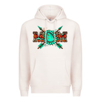Pale Pink aztec mom Premium Hoodie - Zillion Design Studio