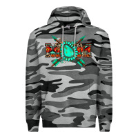 Slate Camo aztec mom Premium Hoodie - Zillion Design Studio