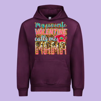 My Favorite Calls Me Mama Urban Hoodie Designed By Texasbilliewilder