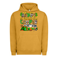 Pigment Peanut Butter happy st. patrick's day camper Urban Hoodie - Zillion Design Studio