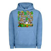 Pigment Pebble Blue happy st. patrick's day camper Urban Hoodie - Zillion Design Studio
