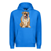 True Royal english bulldog Premium Hoodie - RanaPortraitStore