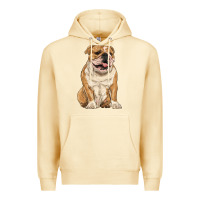 Pina Colada english bulldog Premium Hoodie - RanaPortraitStore