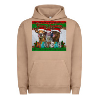 Pigment Burro merry christmas heifers Urban Hoodie - RanaPortraitStore