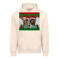Sandshell merry christmas heifers Urban Hoodie - RanaPortraitStore