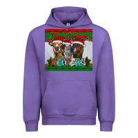 Tulip merry christmas heifers Urban Hoodie - RanaPortraitStore
