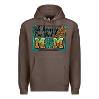 Coffee oh honey i'm that mom Premium Hoodie - Zillion Design Studio