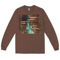 Chestnut statue of liberty tumbler Long Sleeve Tee - BarkalooDesign