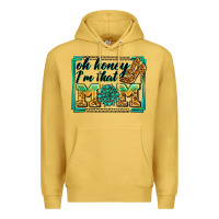 Antique Gold oh honey i'm that mom Premium Hoodie - Zillion Design Studio