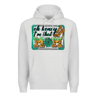 Dove Grey oh honey i'm that mom Premium Hoodie - Zillion Design Studio