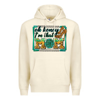 Sandshell oh honey i'm that mom Premium Hoodie - Zillion Design Studio