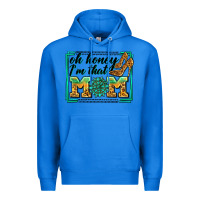 True Royal oh honey i'm that mom Premium Hoodie - Zillion Design Studio
