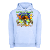 Pigment Grape Ice fires friends drinks camping crew Urban Hoodie - Zillion Design Studio