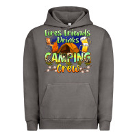 Pigment Tornado fires friends drinks camping crew Urban Hoodie - Zillion Design Studio
