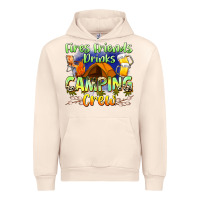 Sandshell fires friends drinks camping crew Urban Hoodie - Zillion Design Studio