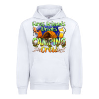 White fires friends drinks camping crew Urban Hoodie - Zillion Design Studio