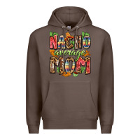 Coffee nacho average mom Premium Hoodie - Zillion Design Studio