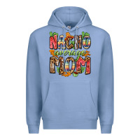 Colony Blue nacho average mom Premium Hoodie - Zillion Design Studio