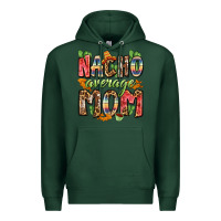 Sports Green nacho average mom Premium Hoodie - Zillion Design Studio