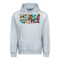 Heather Grey nurse mom Urban Hoodie - texasbilliewilder