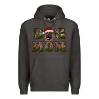 Chriistmas Dog Mom With German Shepherd Premium Hoodie | Teevron