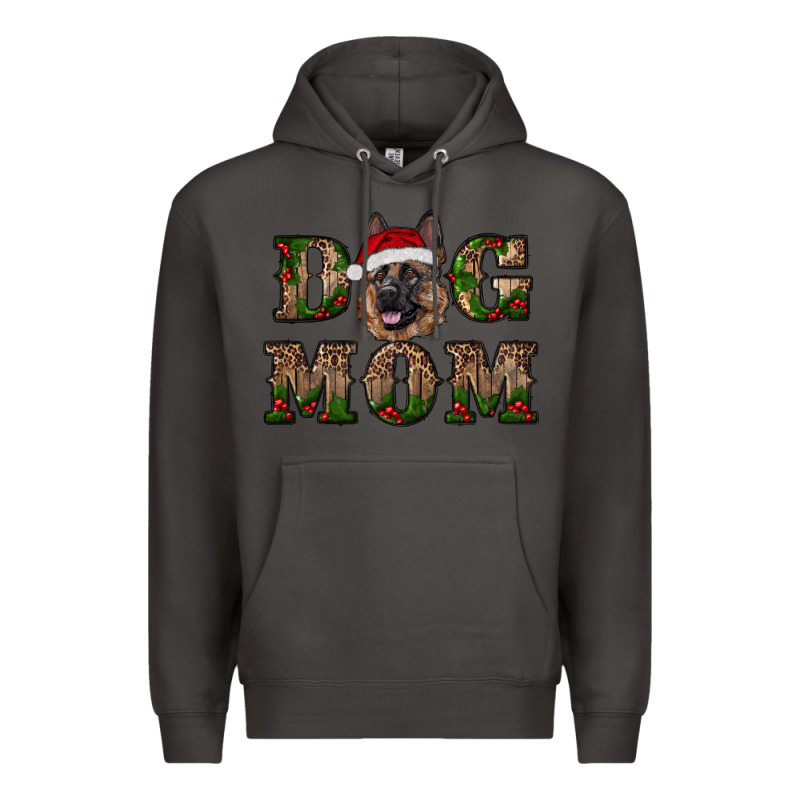 Chriistmas Dog Mom With German Shepherd Premium Hoodie by RanaPortraitStore | Teevron