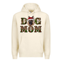Tofu chriistmas dog mom with german shepherd Premium Hoodie - RanaPortraitStore
