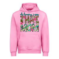 Fuchsia Pink oh honey i am that mom mothers day Urban Hoodie - texasbilliewilder
