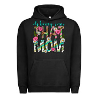 Pigment Black oh honey i am that mom mothers day Urban Hoodie - texasbilliewilder