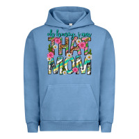 Pigment Pebble Blue oh honey i am that mom mothers day Urban Hoodie - texasbilliewilder