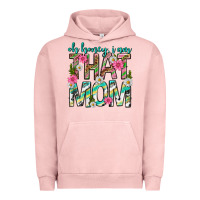 Pigment Salmon oh honey i am that mom mothers day Urban Hoodie - texasbilliewilder