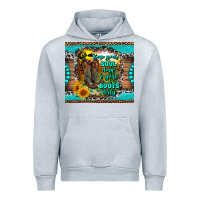 Heather Grey keep your soul clean and your boots dirty Urban Hoodie - RanaPortraitStore
